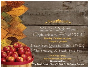 SLO Creek Farms Apple Harvest Festival 2014